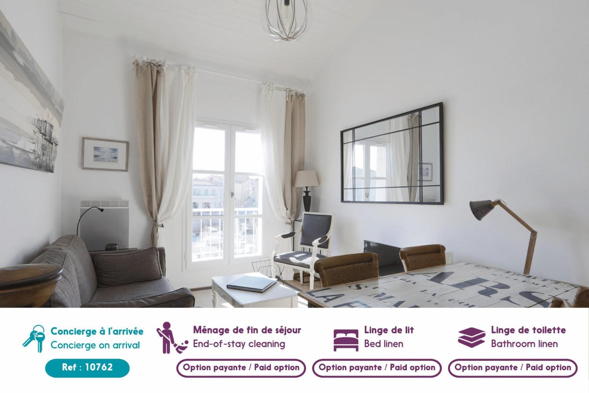 Joli Appartement Avec Magnifique Vue - Ilot 2 Saint-Martin-de-Re Luaran gambar